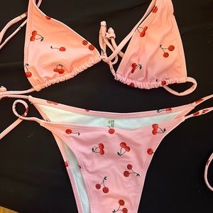 Pink Cherry Bikini